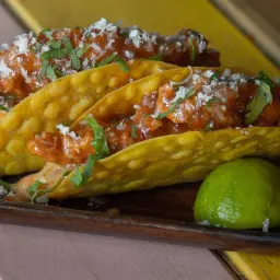 Honey Spicy Chicken Taco